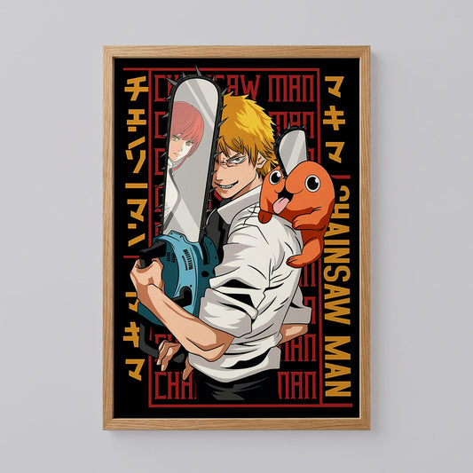 Chainsaw Man Anime Art