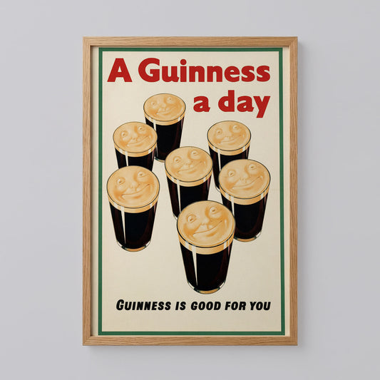 Guinness is Good for You Poster