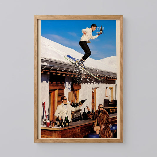 Vintage Apres Ski Wall Art