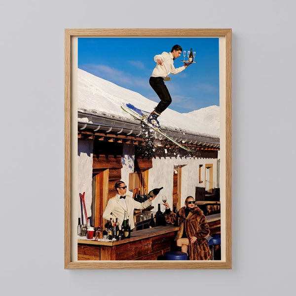 Vintage Apres Ski Wall Art