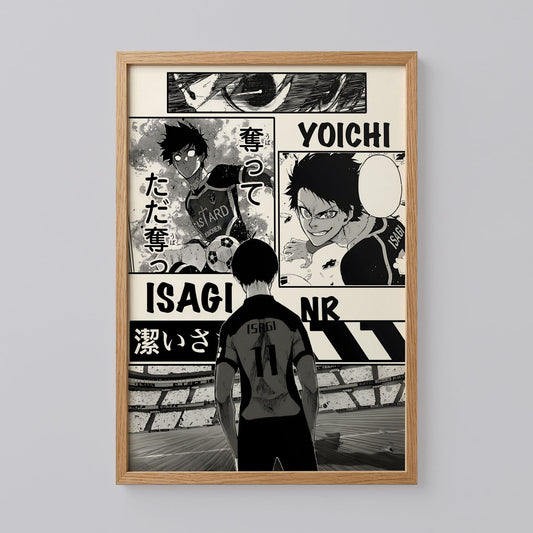 Blue Lock Yoich & Isagi Poster