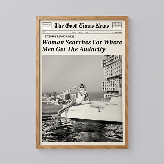 The Good Time News Poster