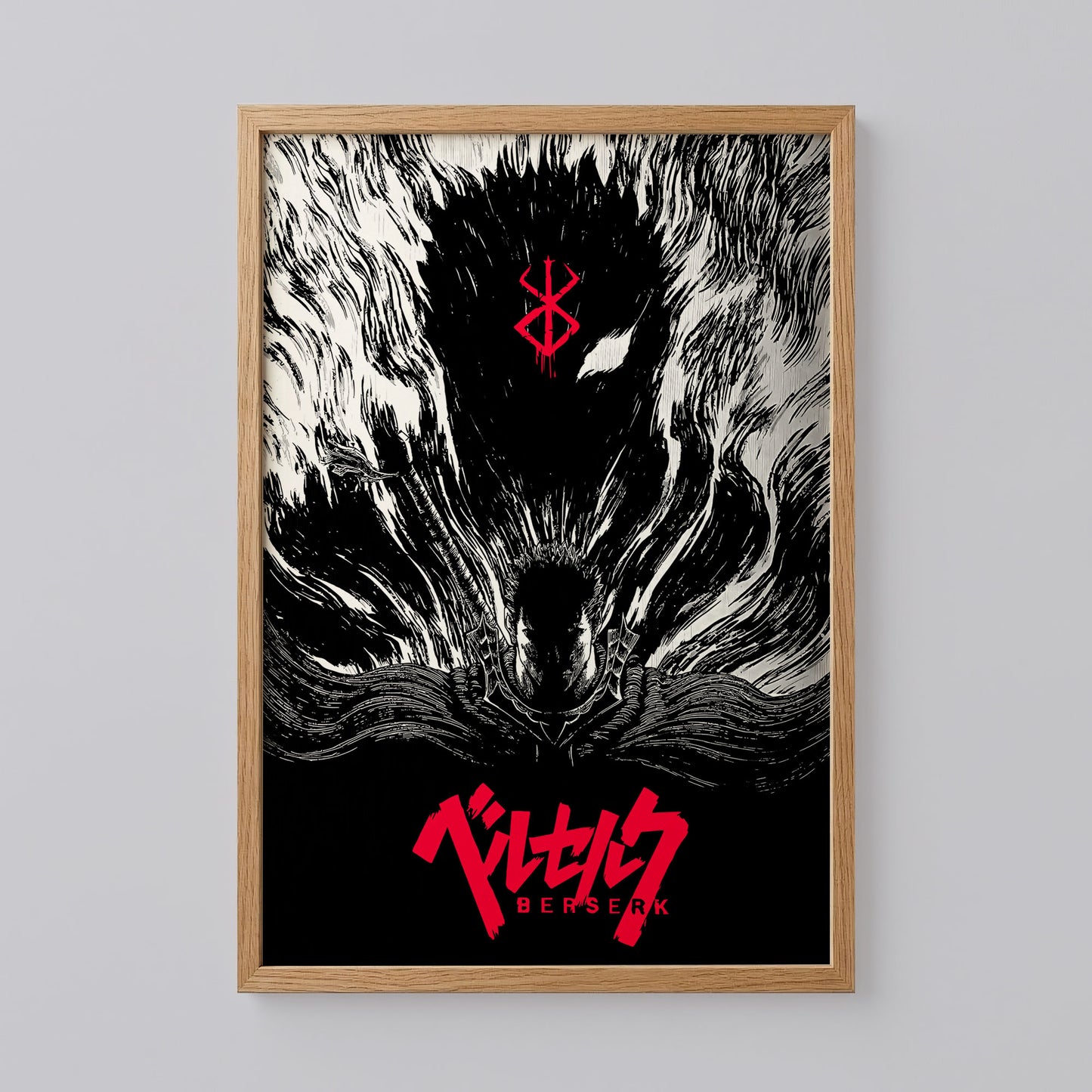 Berserk Manga Panel Poster