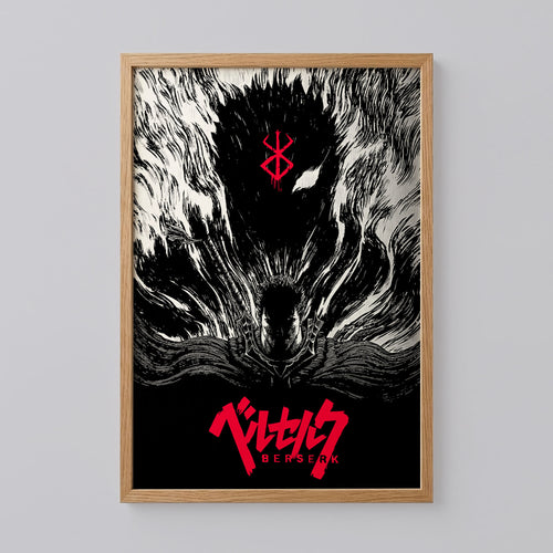 Berserk Manga Panel Poster