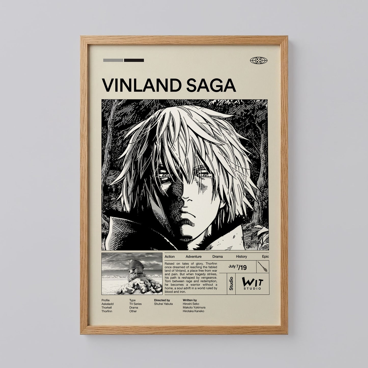 Thorfinn Japanese Wall Art