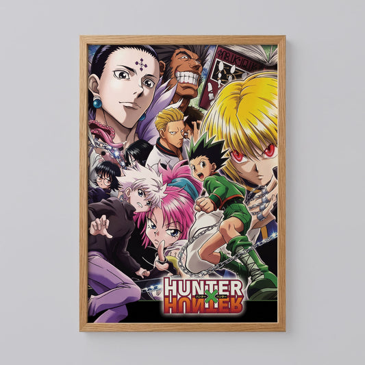 Hunter x Hunter Vintage Manga Poster