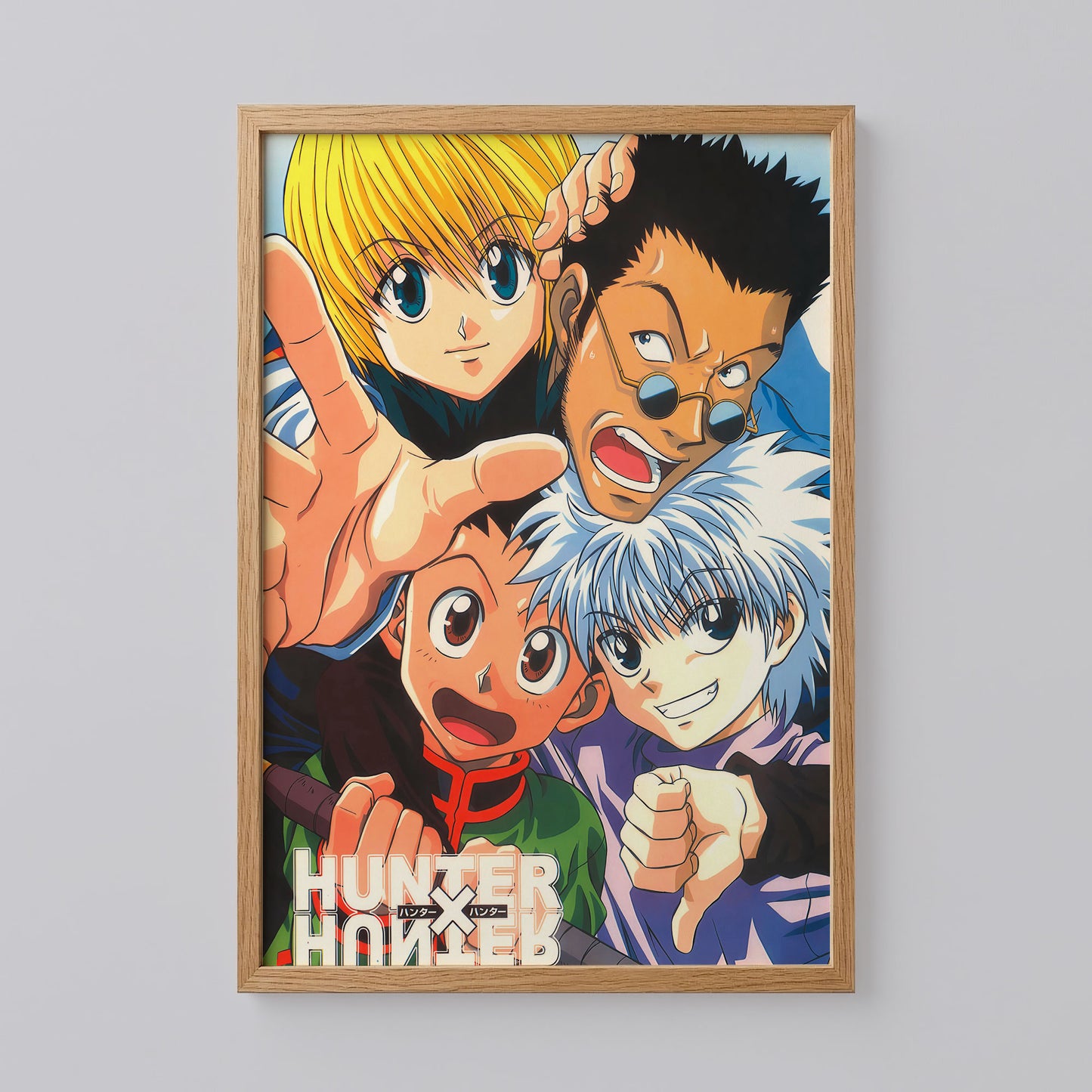 Hunter x Hunter Retro Anime Wall Art