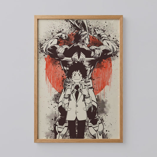 Izuku Midoriya My Hero Academia Poster