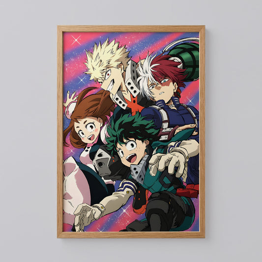 My Hero Academia Wall Poster