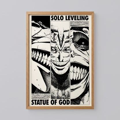 Solo Leveling Sung Jin-Woo Poster