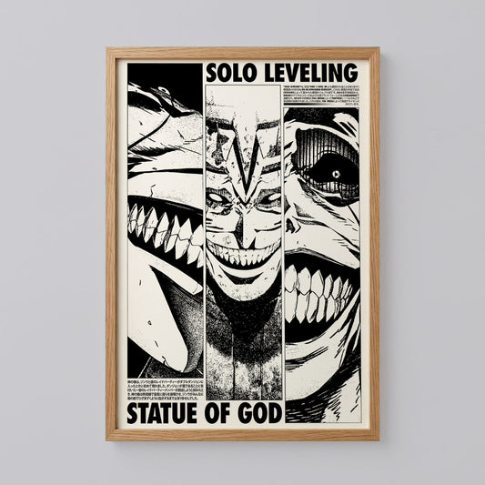 Solo Leveling Sung Jin-Woo Poster
