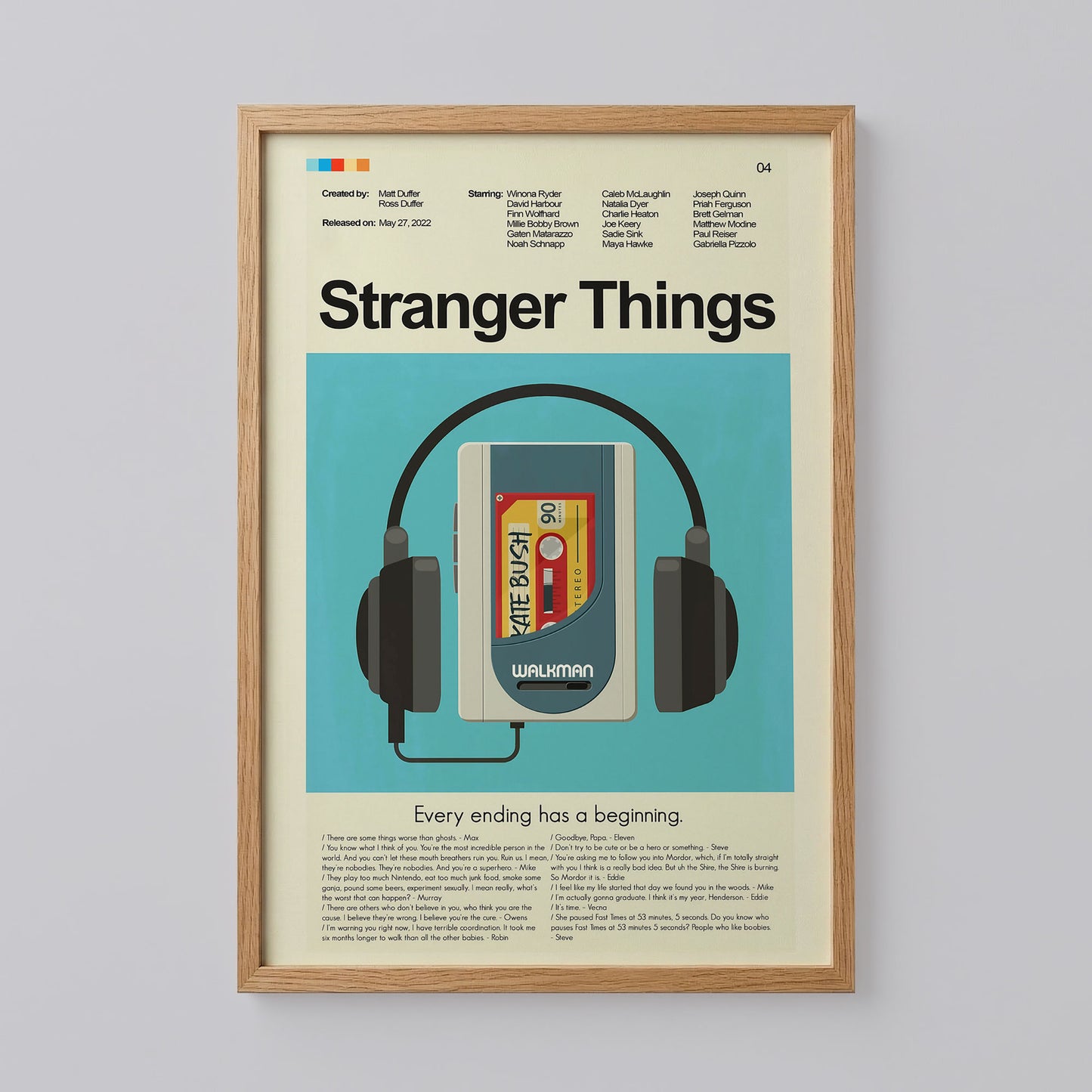 Stranger Things Season 4 Print