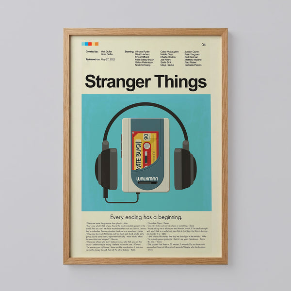Stranger Things Season 4 Print