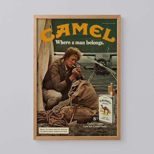 Camel Where a Man Belongs Poster