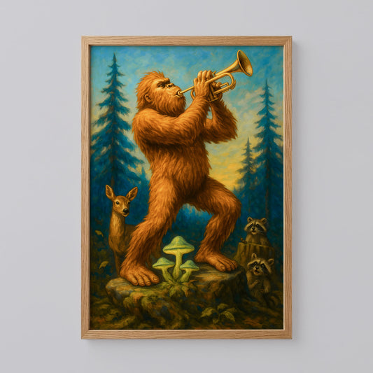 Saxsquatch Poster
