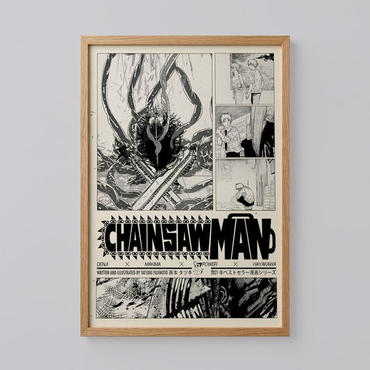 Chainsaw Man Wall Decor