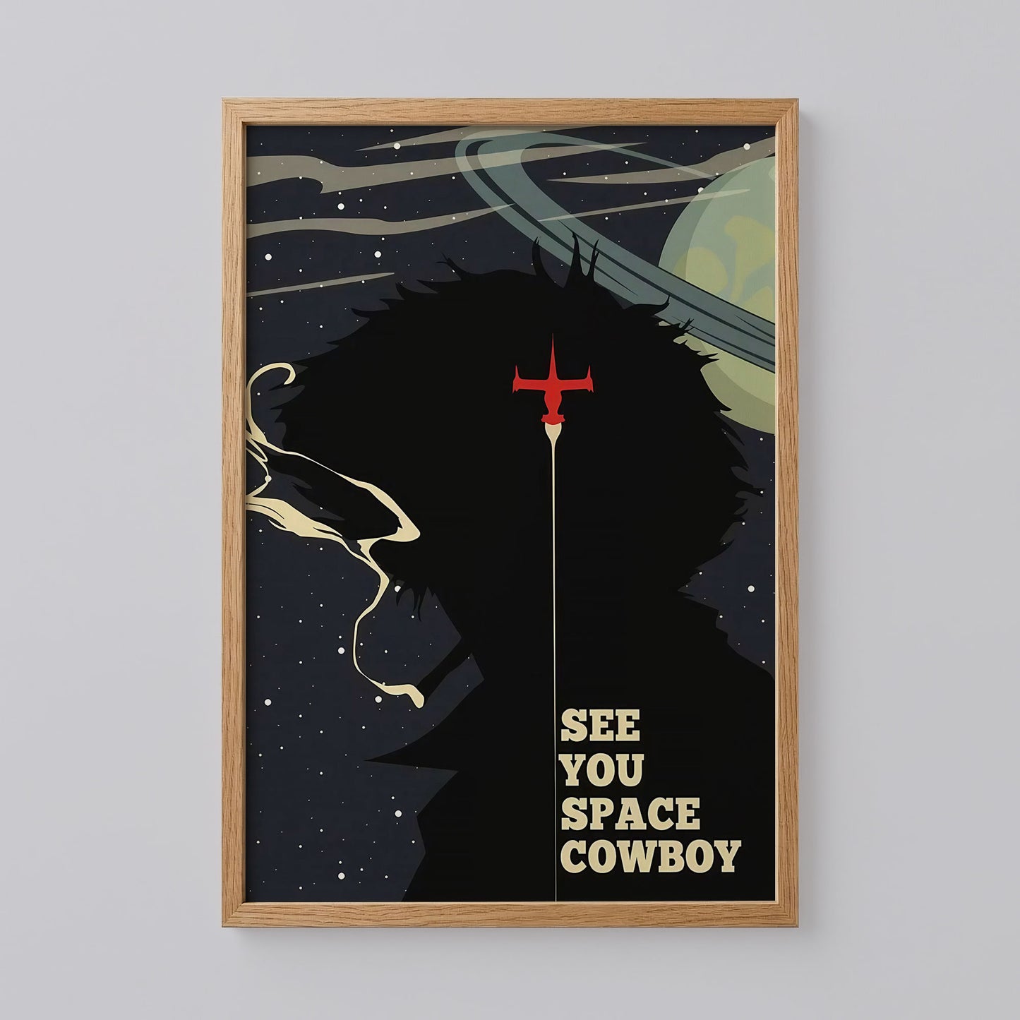 Cowboy Bebop Spike Spiegel Wall Decor