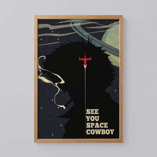 Cowboy Bebop Spike Spiegel Wall Decor