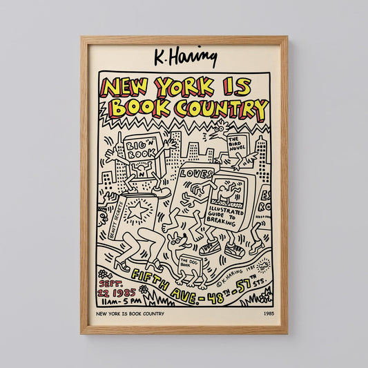 New York Is Book Country Poster
