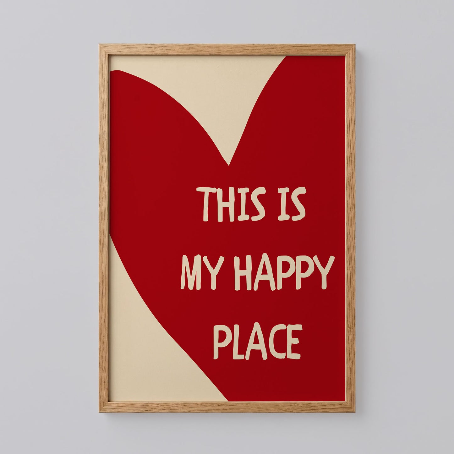 This Is My Happy Place Poster