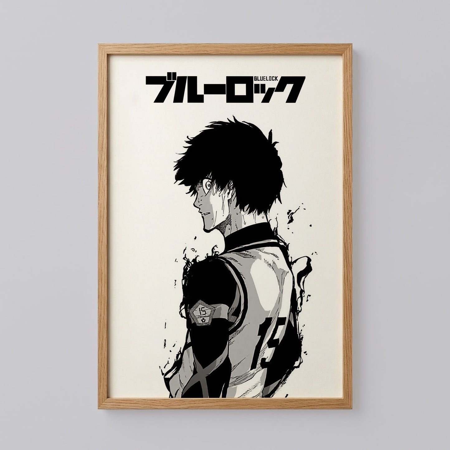 Blue Lock Isagi Yoichi Anime Poster