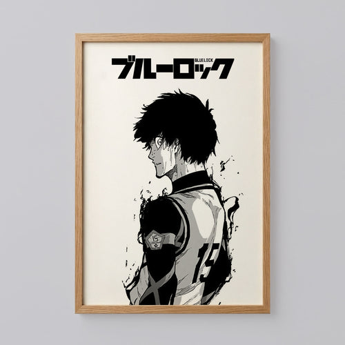 Blue Lock Isagi Yoichi Anime Poster