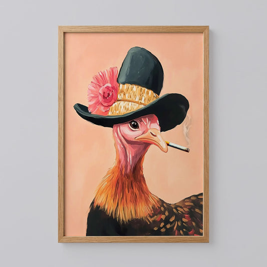 Thanksgiving Turkey Art Print