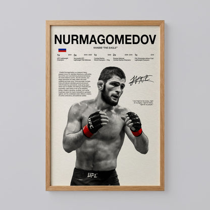 Khabib Nurmagomedov “The Eagle” Poster