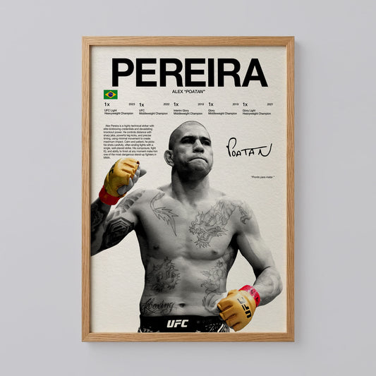 Pereira Mma Poster