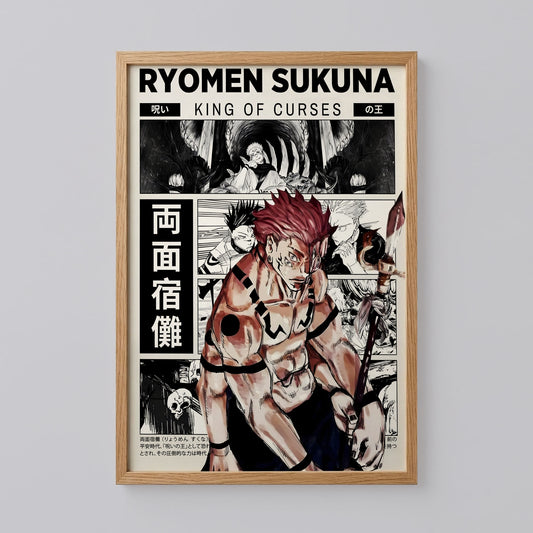 Sukuna Jujutsu Kaisen Anime Art