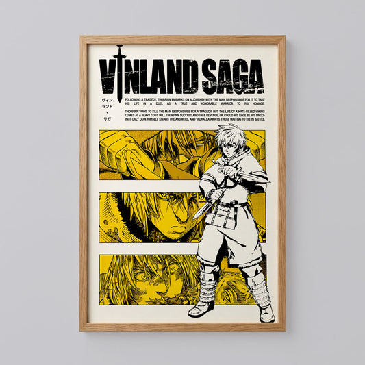 Thorfinn Anime Wall Art