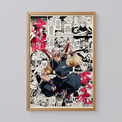 Tengen Uzui Demon Slayer Poster