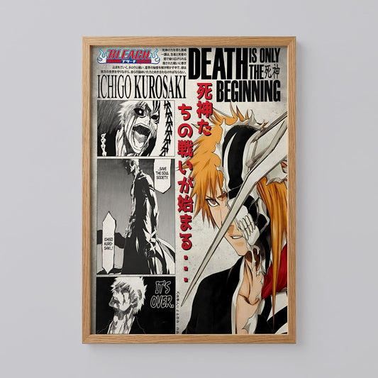 Ichigo Kurosaki Bleach Wall Art