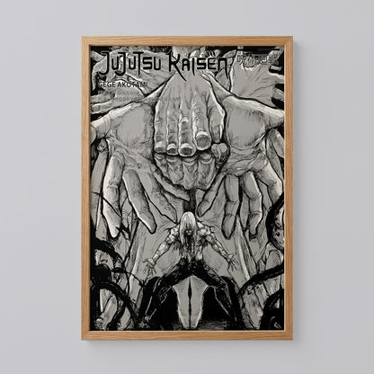 Jujutsu Kaisen Japanese Mahito Print