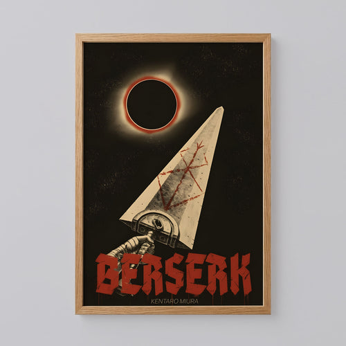 Berserk Guts Anime Manga Wall Art