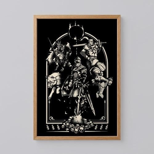 Dark Souls Game Wall Art