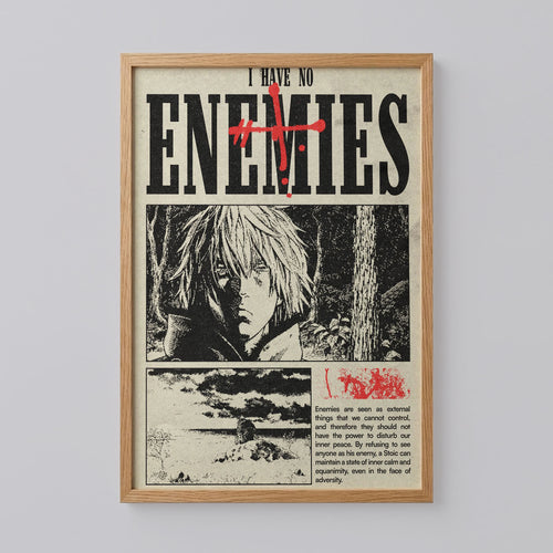 Vinland Saga Thorfinn I Have No Enemies Poster