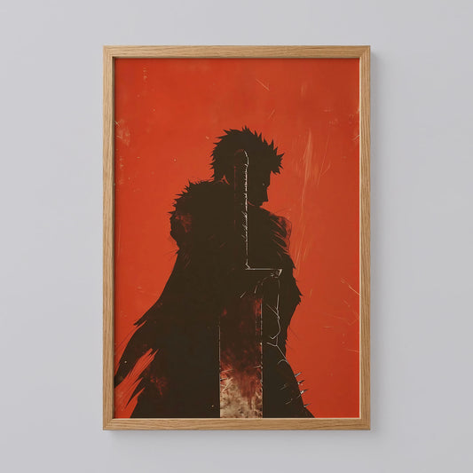 Guts Berserk Manga Poster