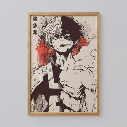 My Hero Academia Shoto Todoroki Poster