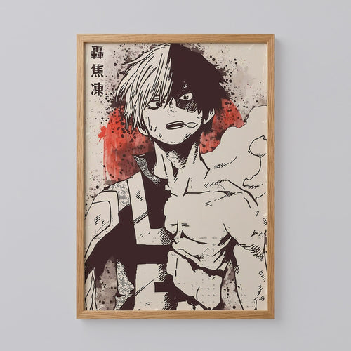 My Hero Academia Shoto Todoroki Poster