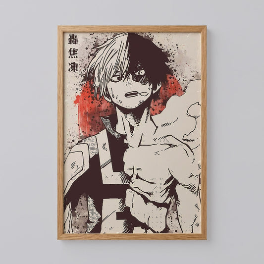 My Hero Academia Shoto Todoroki Poster