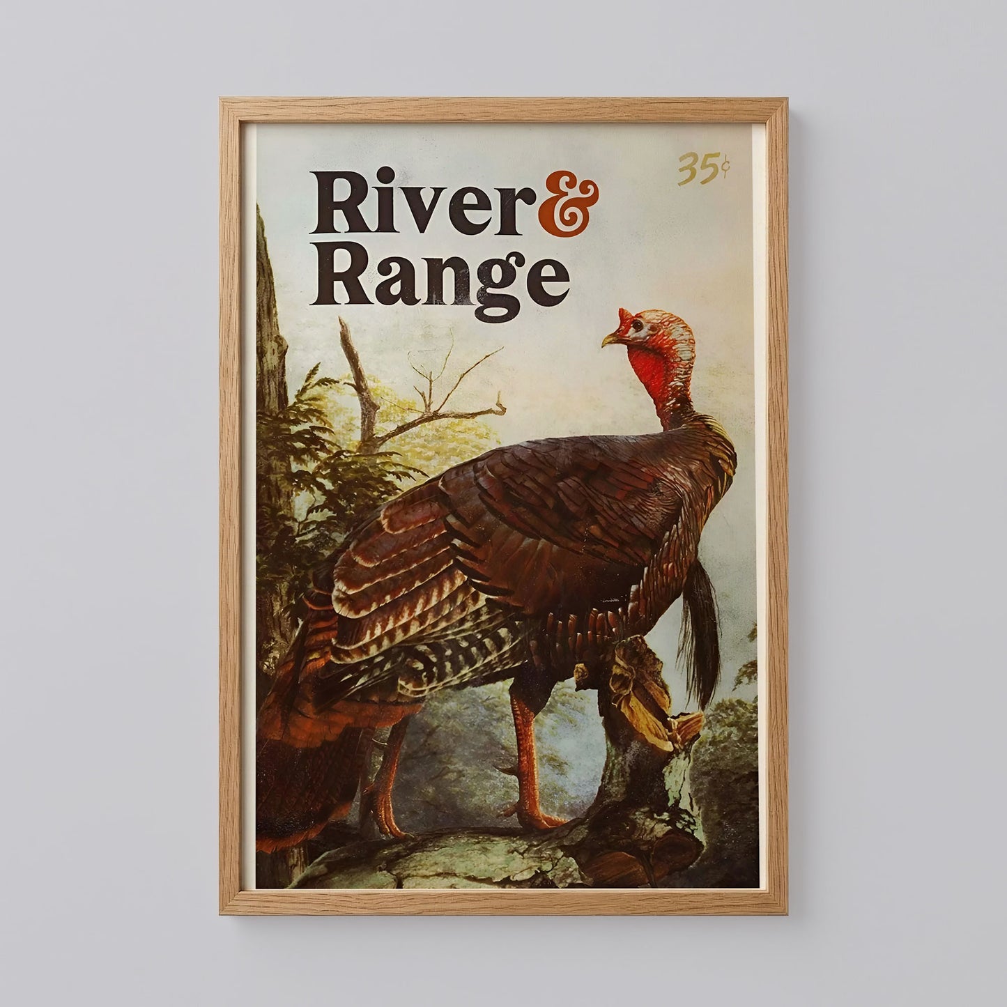 Turkey Hunting Art Print