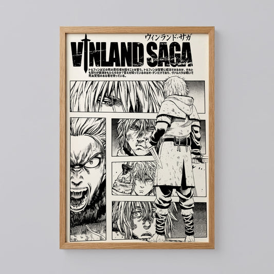 Vinland Saga Thorfinn Poster