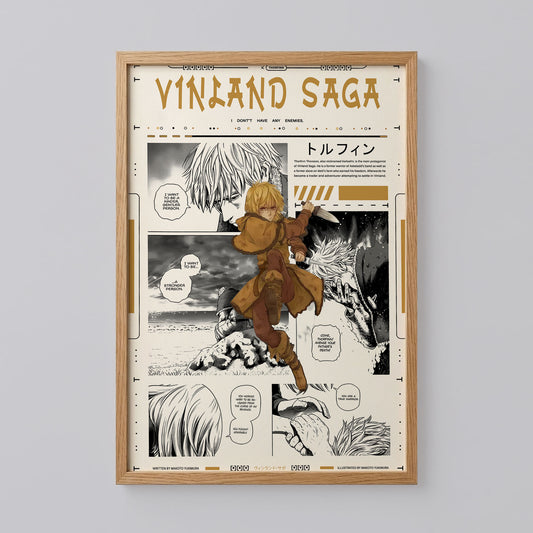 Vinland Saga Thorfinn Manga Art Print