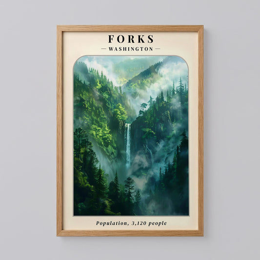 Twilight Forks Poster