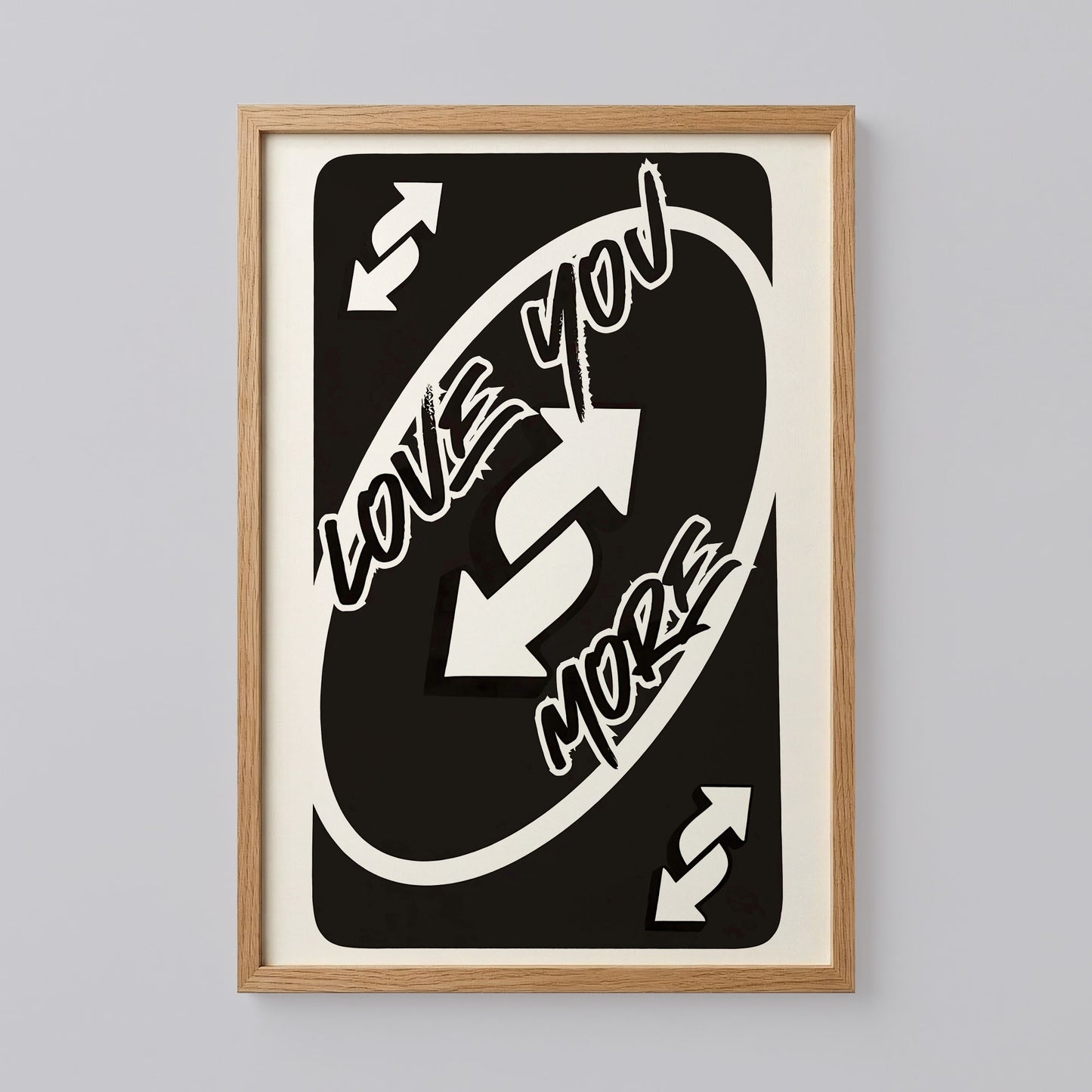 Love You More Wall Art