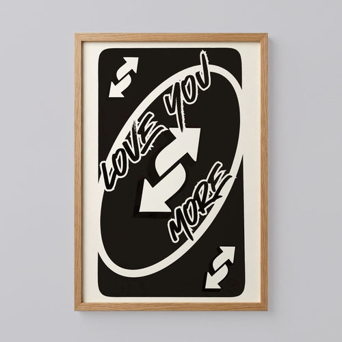 Love You More Wall Art