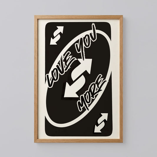 Love You More Wall Art