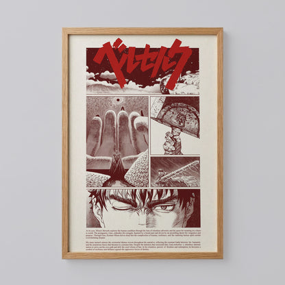 Guts Berserk Print Art