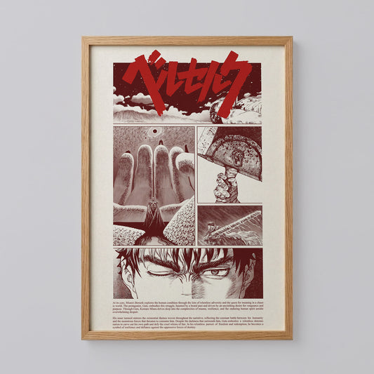 Guts Berserk Print Art